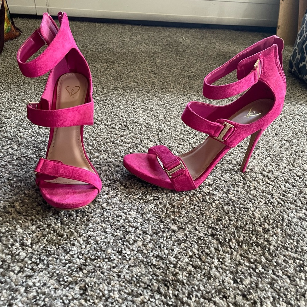 Pink stilettos